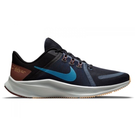 Nike Quest 4 M DA1105-400 løbesko marine blå