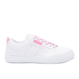 Lyserøde og hvide Boomshom sneakers