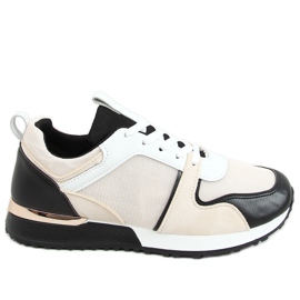 Flerfarvede sportssko 5315 SORT / BEIGE flerfarvet
