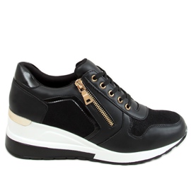 Sort kile sneakers Y9529 Sort