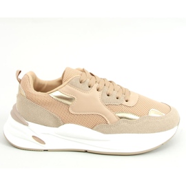 Mørke beige sportssko YL-57 Khaki