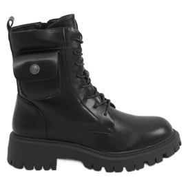 Sort Arbejdere med lomme JJ06P Sort