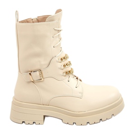 Arbejdere med kæder NC1227 Beige