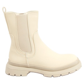 Beige Jodhpur støvler QT26P Beige