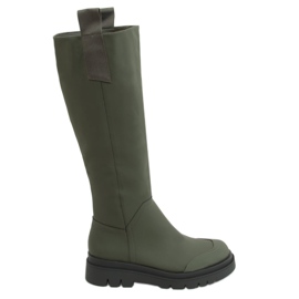 Grønne ridestøvler til kvinder QT27P Army Green