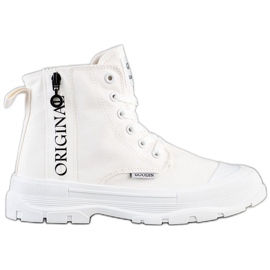 Goodin Originale høje sneakers hvid