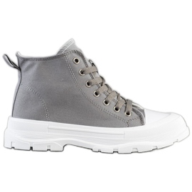 Goodin Høje grå sneakers