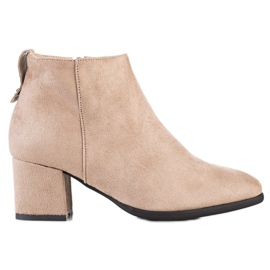 Klassiske Beige VINCEZA støvler