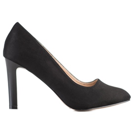 Sabatina Klassiske højhælede pumps sort