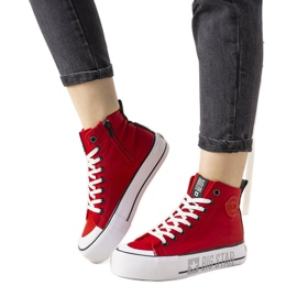 Red Big Star damesneakers fra Balvin rød