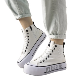 Kvinders hvide Big Star sneakers fra Balvin