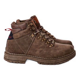 Mænds Trekking Sko Cross Jeans EE1R4030C Mørkegrøn