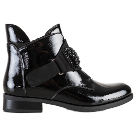 S. BARSKI Elegante S.BARSKI støvler sort