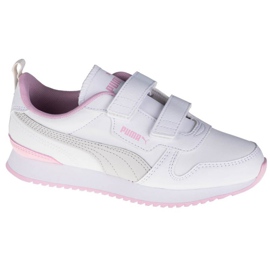 Puma R78 Sl V Ps Jr 374429-04 hvid lyserød