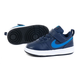 Nike Court Borough Low 2 (TDV) M BQ5453-403 sko violet marine blå