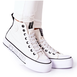 Høje sneakers på The Big Star II274014 hvid platform
