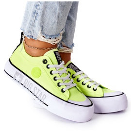 Sneakers On The Big Star II274022 Neongul platform