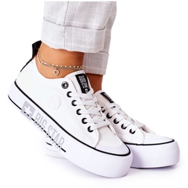 Sneakers On The Big Star II274021 Platform Hvid