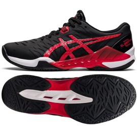 Håndboldsko Asics Blast Ff 2 M 1071A044 002 sort sort