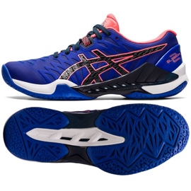 Asics Blast Ff 2 1072A046 400 håndboldsko blå blå
