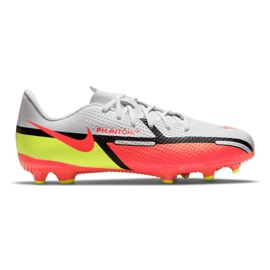 Nike Phantom GT2 Academy FG / MG Jr DC0812-167 fodboldsko flerfarvet hvid