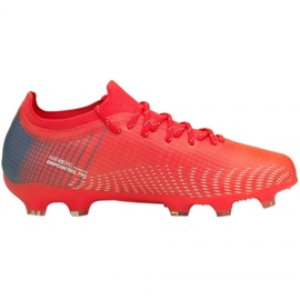 Fodboldstøvler Puma Ultra 2.3 Fg Ag Jr 106522 01 flerfarvet appelsiner og røde