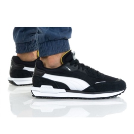 Puma City Rider B&amp;W M 38204 601 sort