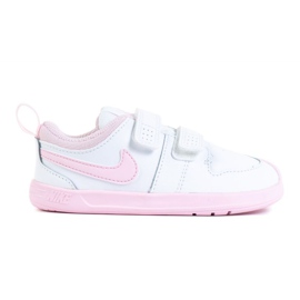 Nike Pico 5 (TDV) Jr AR4162-105 sko hvid lyserød