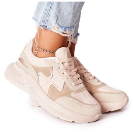 PE1 Sportssko til kvinder Sneakers Beige Bethell