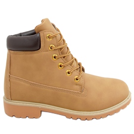 Tømmerstøvler kamel F662 Camel brun
