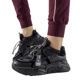 Sorte Temida sneakers til kvinder