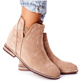 S.Barski Kvindestøvler On Wedge S. Barski Joiva Beige