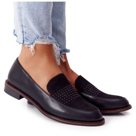 Loafers til kvinder Sergio Leone sort