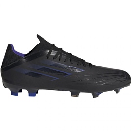 Adidas X Speedflow.2 Fg M FY3288 fodboldstøvler sort sort, sort, lilla