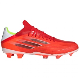 Adidas X Speedflow.2 Fg M FY3289 fodboldstøvler rød appelsiner og røde