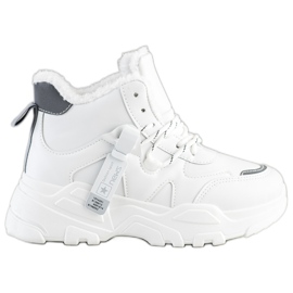 Evento Varme støvler Sneakers hvid