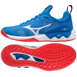Mizuno Wave Luminous 2 M V1GA212024 volleyballsko blå blå