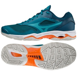 Mizuno Wave Phantom 2 M X1GA206084 sko flerfarvet blå