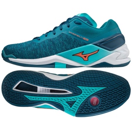 Mizuno Wave Stealth Neo M X1GA200084 sko blå blå