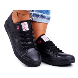 Dame Sneakers Cross Jeans Sort DD2R4029CFW20
