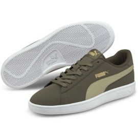 Sko Puma Smash V2 Buck M 365160 47 grøn