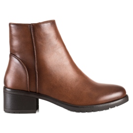 Lovery Casual Eco -læderstøvler brun