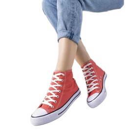 Coral Felis ankel sneakers lyserød