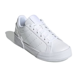Sko adidas Court Tourino Jr H00764 hvid marine blå