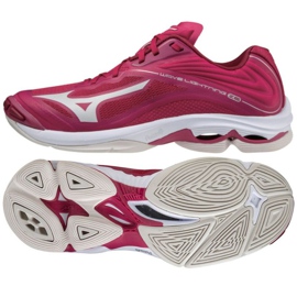 Mizuno Wave Lightning Z6 Low W V1GC200064 volleyballsko rød appelsiner og røde