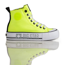 Kvinder Sneakers Big Star II274015 gul