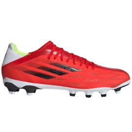 Adidas X Speedflow.3 Mg M FY3269 fodboldstøvler rød rød