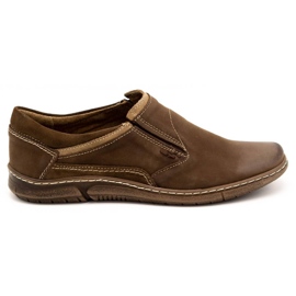 KOMODO Brune herresko-lædersko 860K
