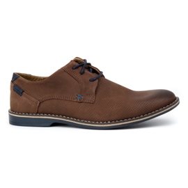 KOMODO Casual læder herresko 859L brun