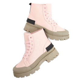 Pink Trekking sneakers BL267P Pink lyserød